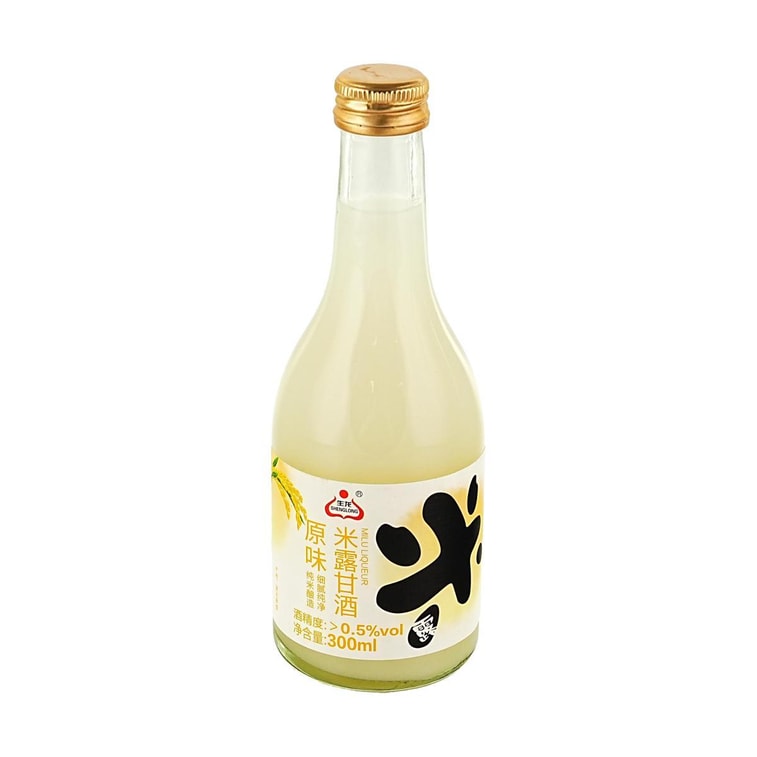 Sweet Rice Dew, Rice Wine,Osmanthus+Peach+Passion Fruit+Original Flavor, 10.14 fl oz*4【4 Combo Packs】【0.5%vol】 6