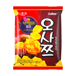 HAITAI Sweet Potato Osatsu Chips, 3.53oz【Eric Nam Favorite】