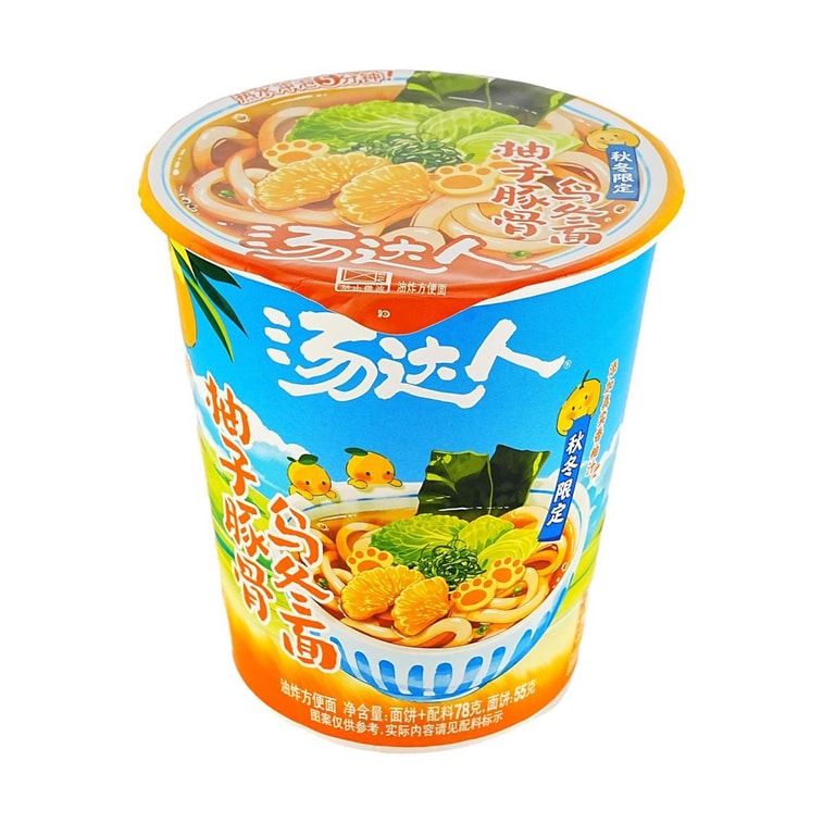 유자 돈코츠 우동 즉석라면, 75g *6개입【6팩】【겨울 한정판】 7
