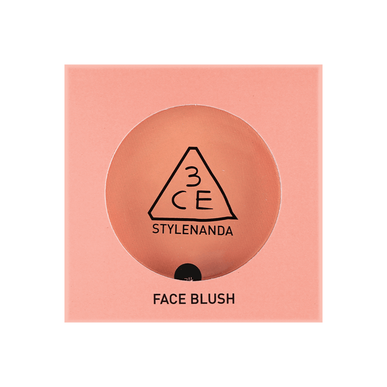 韩国3CE MOOD RECIPE 单色腮红 哑光自然修容 #PEACH SPLASH 杏桃色 5.5g 6