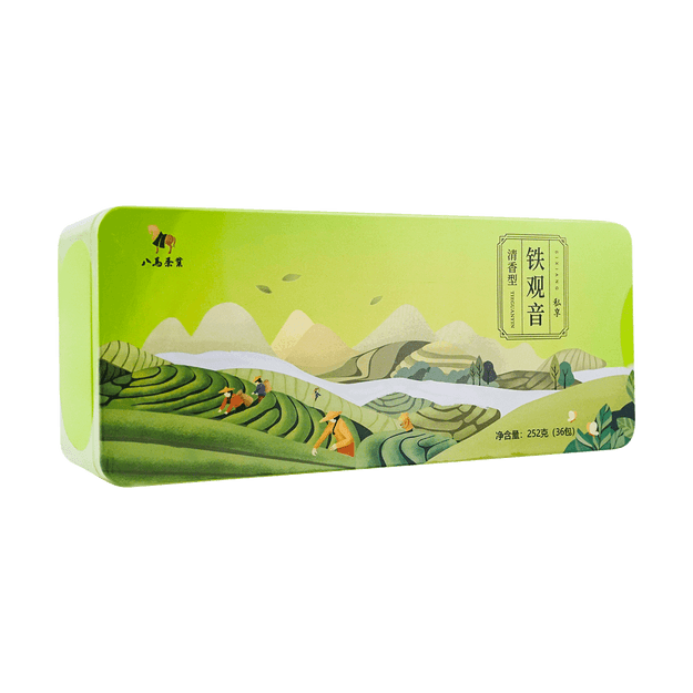 商品详情 - 【亚米独家】八马茶业 安溪 清香型 铁观音乌龙茶 礼盒装