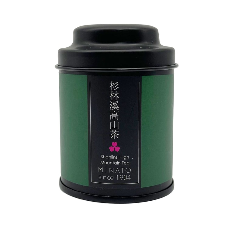 台湾直邮]茶粒茶原片茶叶Mini黑罐杉林溪高山茶25g - 亚米