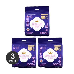 NICE PRINCESS ショーツタイプ 生理用ナプキン 夜用 S-Mサイズ 2枚×3