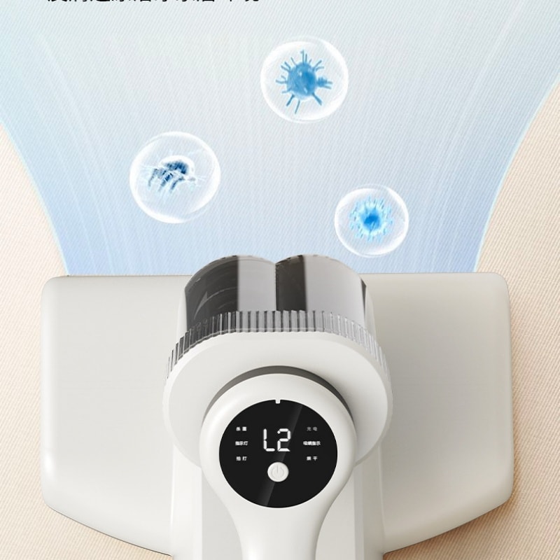 【中国直邮】 亲太太 手持无线除螨仪 紫外线杀菌 白色款单个装