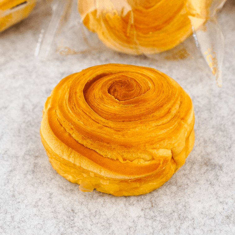 樂錦記 奶油年輪麵包 40g*8 5