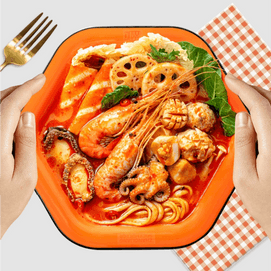 張亮麻辣燙 406g【正宗東北老式黏糊麻辣燙 】【亞米獨家】