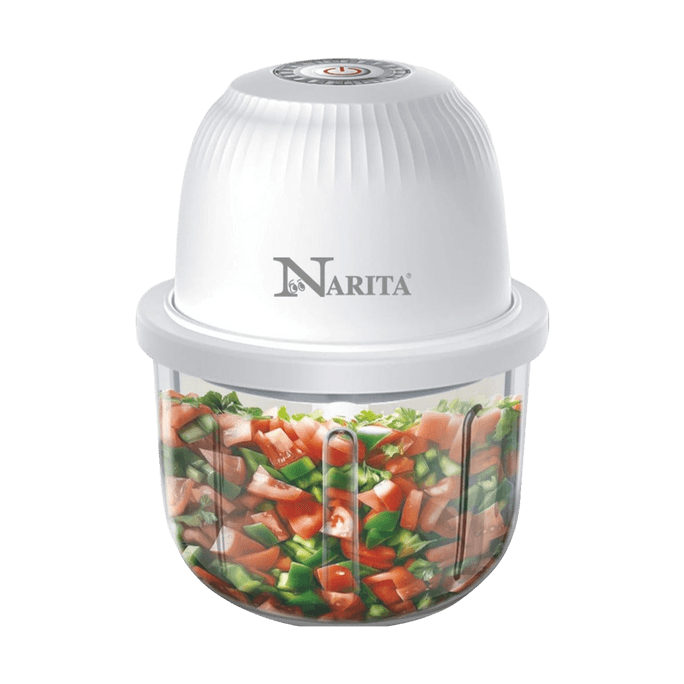 美国NARITA 迷你料理机搅拌机 电动捣蒜器 小型家用绞肉器  NMC-235 350ml