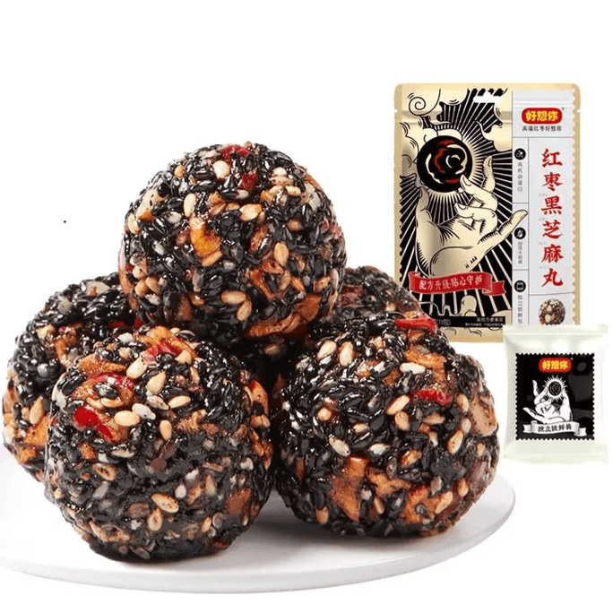 High-calcium Walnut Jujube Black Sesame Balls 135g