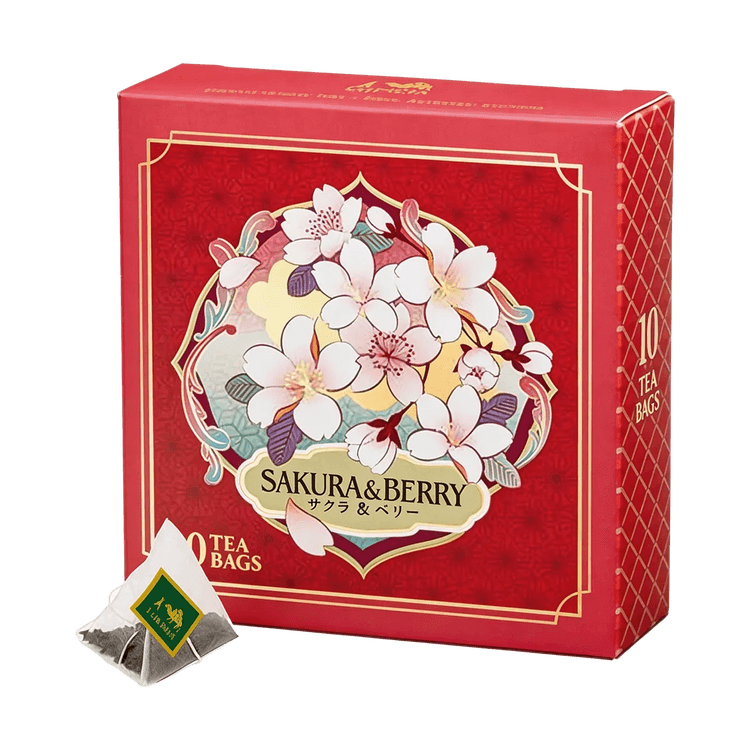 ルピシア 春限定桜＆ベリー紅茶ティーバッグ10個＋ストロベリー