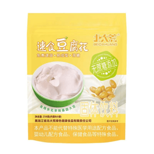[중국 직배송] 북대황 인스턴트 두부푸딩 무첨가 무설탕 음료 256g*1봉지