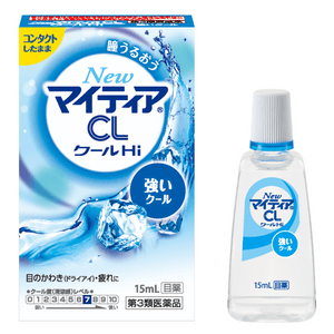 Eye drops suitable for contact lens wear, 15ml [Extremely refreshing and cooling]