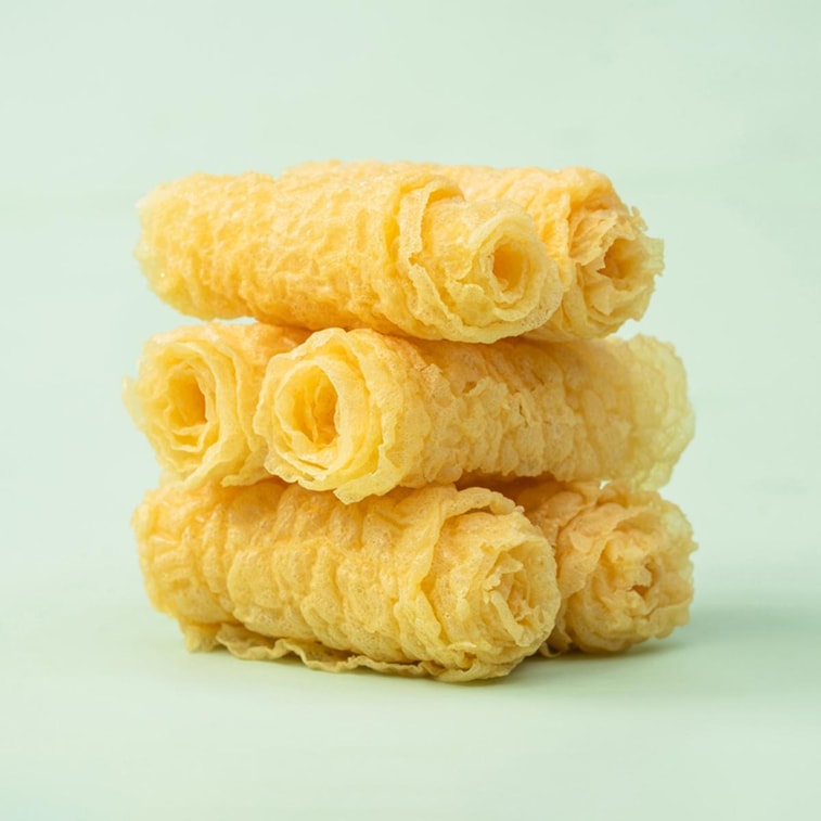 時樸黃金豆捲 腐皮捲 炸腐竹105g【火鍋麻辣燙螺螄粉食材】 5