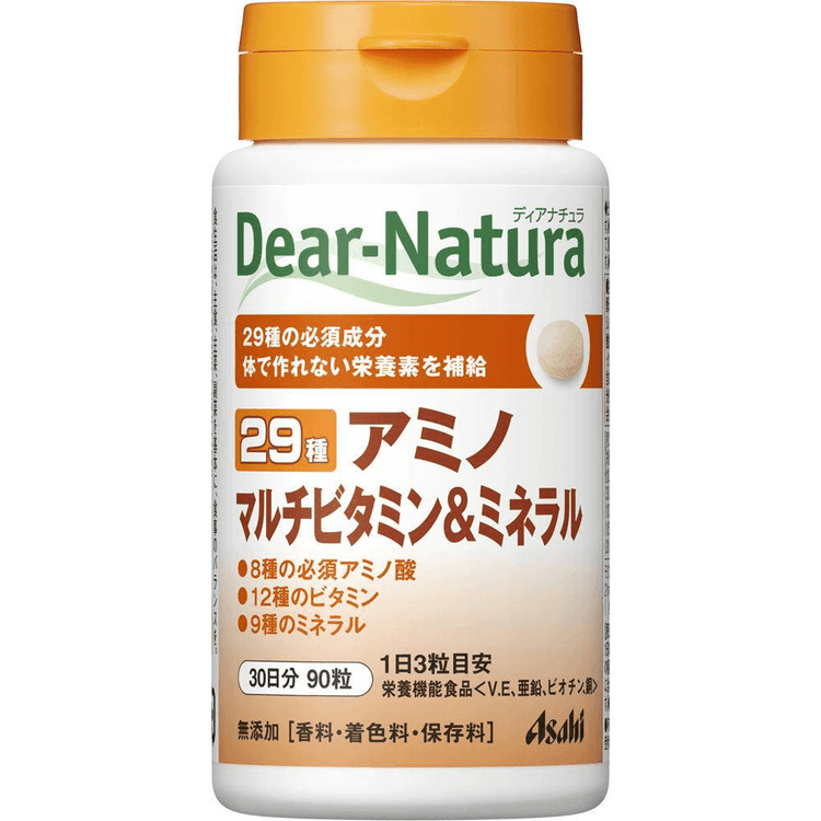 日本直送】アサヒ アミノ酸マルチビタミン 90錠 - 疲労回復のための