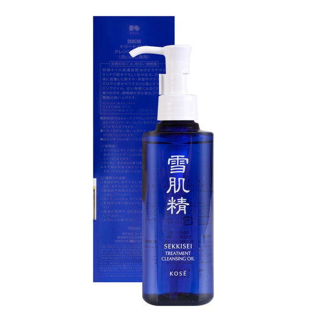 日本SEKKISEI雪肌精 洁肤油 清洁卸妆水油乳膏 眼唇脸三合一 160ml 卸妆养肤无残留 不紧绷