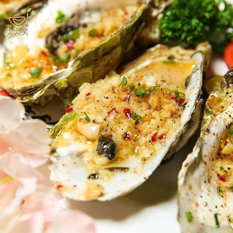 太太笑 蒜蓉醬蒜泥調味小包裝燒烤調味料烤生蠔烤茄子大蒜醬下飯醬8g*10包 4