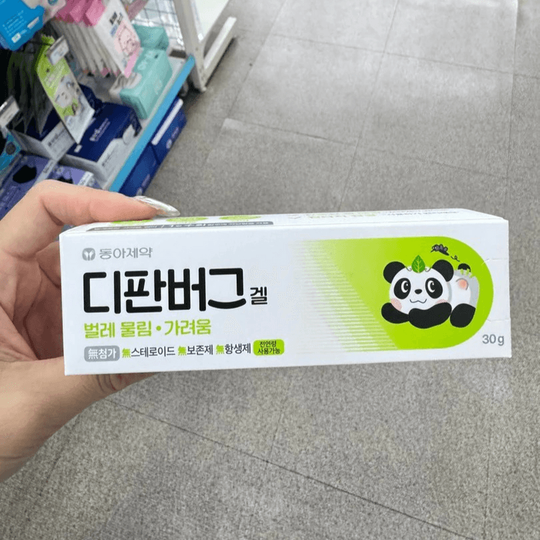 【韓國直郵】 韓國 DONGA PHARM 東亞製藥Dpanbug蟲咬皮炎止癢膏 30g 適用紅腫瘙癢蕁麻疹蚊蟲叮咬皮膚炎等 皮膚炎蟲咬止癢膏 3