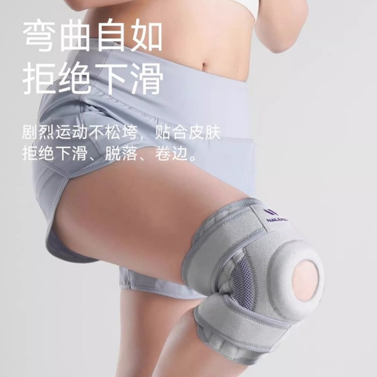 [중국 직배송] HSPM 신제품 등산용 무릎 보호대, 전문 야외 하이킹용 무릎 보호대, 1쌍, 레이크 블루 4