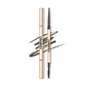 Small gold chopstick eyebrow pencil - 02 # Earth Brown - 1 piece