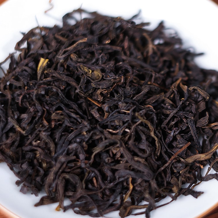 小師姐評茶 祁門安茶 安神養生茶 經典老六安糯香貢尖 傳統竹籃簬葉包裝中式茶禮 250克 5