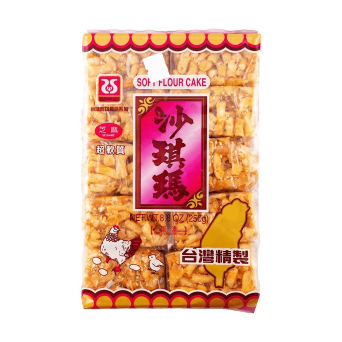 台湾西坞 芝麻沙琪玛 250g