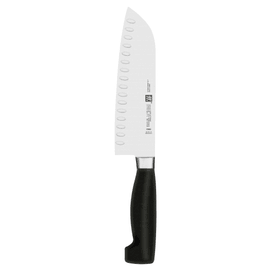 German ZWILLING Four Star Hollow Edge Santoku Knife 7-inch / Stainless Steel