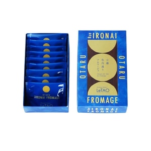 日本 LeTAO 小樽人氣伴手禮 新品 香濃起司薄脆餅乾 9枚入