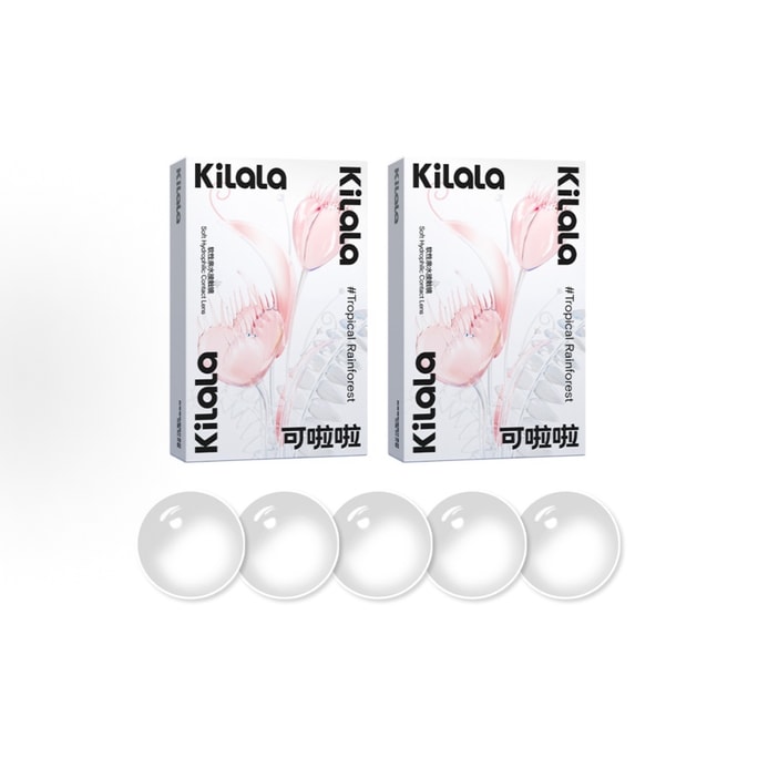 Snow Sakura Daily Disposable Contact Lenses (30 Lenses) - UV Protection & Blue Light Blocking -1.00(100)