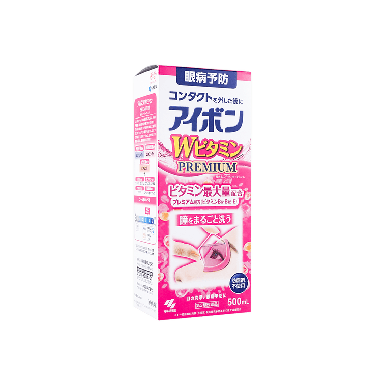 눈병 예방을 위한 눈세척액 (아이봉) - 비타민 500 ml 6