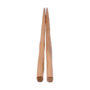 Bamboo chopsticks twist technology paint-free