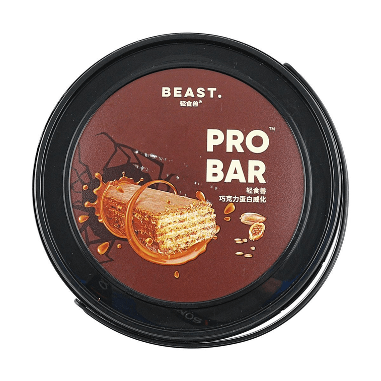 バレルパックド プロテインウエハースバー 高繊維 食事代替クッキー ブラックチョコレート味 14本入り【1本あたりタンパク質5.1g】 12