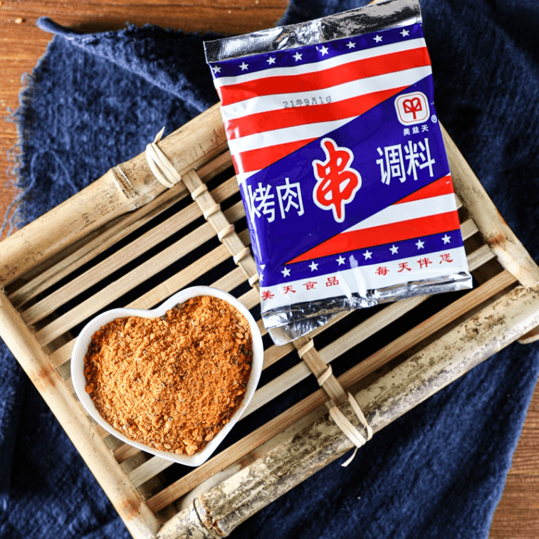  美天食品 韓國燒烤蘸料家用東北延邊美天烤肉串調味燒烤料撒料串料小包裝袋30g*3袋 3