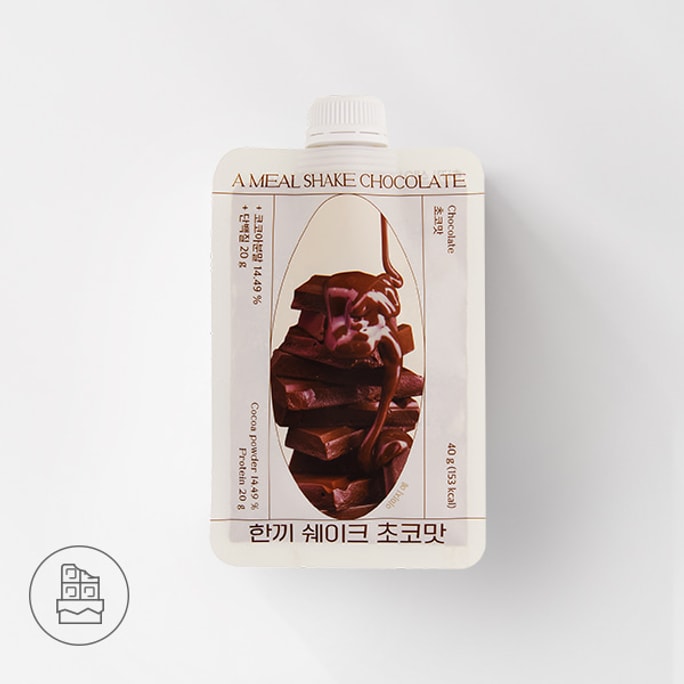 韓国ビューネス 一食ミルクシェイク チョコレート味 40g×5袋