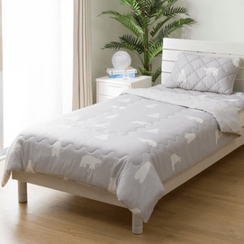 Japan Nitori NCOOL Series Duvet Cover,Polar Bear Pattern,W170×L210cm,