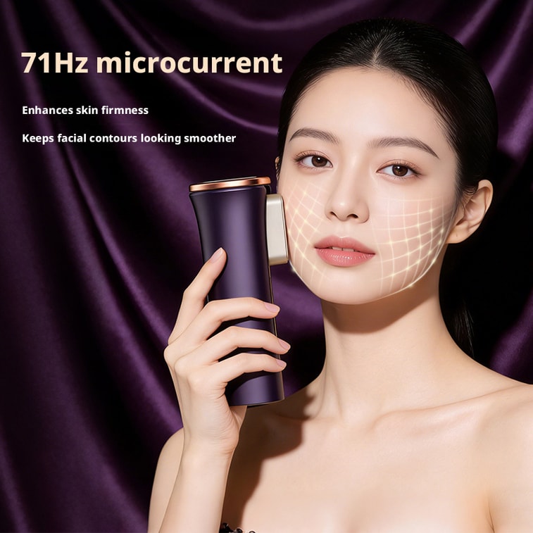 EMS Microcurrent Oxygen Injection Beauty Device – 100KPA High-Pressure Deep Hydration, Red/Blue/Purple Light Therapy, Anti-Clog Detachable Head, 2-in-1 Home Skincare Set – 1 Set 3