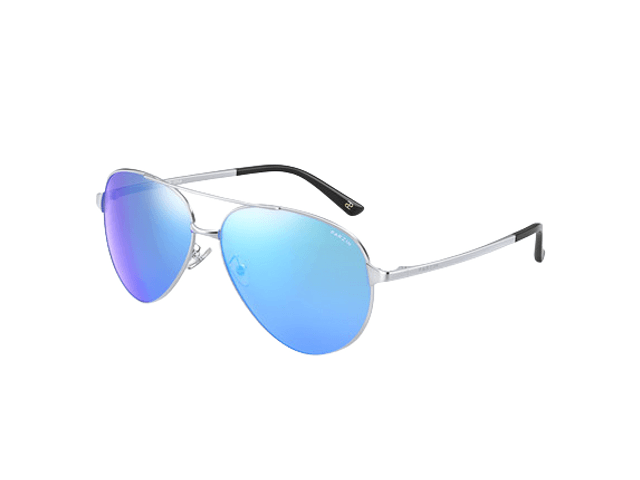 men's trendy uv protection sunglasses sky blue