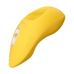 OSUGA™ Tremble Clitoral Tapping Vulva Tapping Nipple Stimulation 3-in-1 Vibrator - Lemon Yellow
