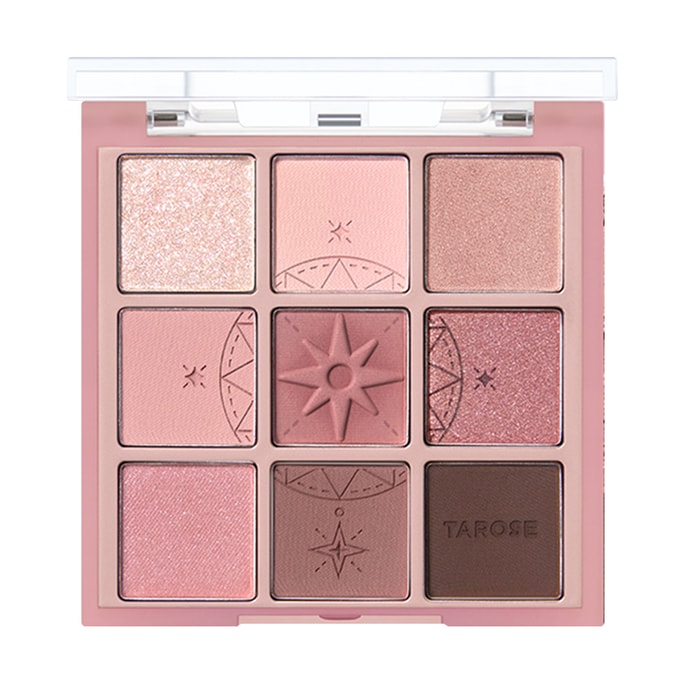 韓國HOLIKA HOLIKA 星月羅盤系列 新品9色眼影盤 8g #10 Pick The Rose玫瑰盤