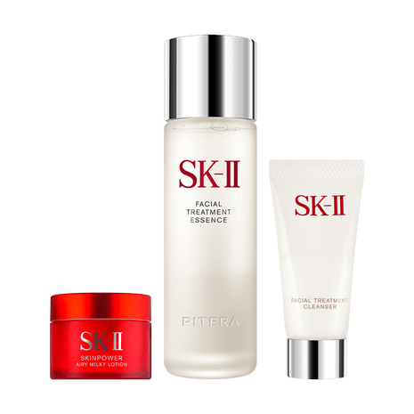 Yami 亚米SK-II 日本SK-II SK2 2023节日限定礼盒装神仙水75ml 清莹露30ml 洁面20g 清爽面霜15g 前男友面膜1枚