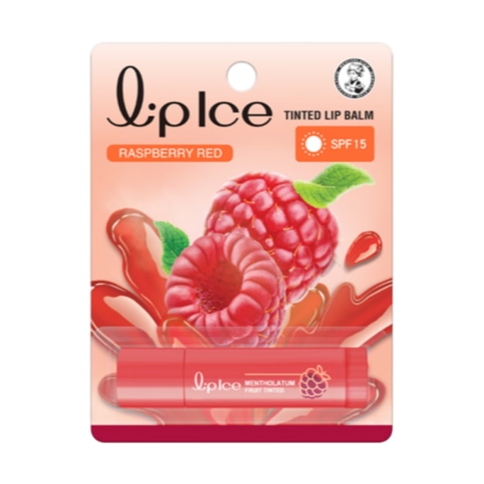Lip Ice Raspberry Red Tinted Lip Balm 3.5g