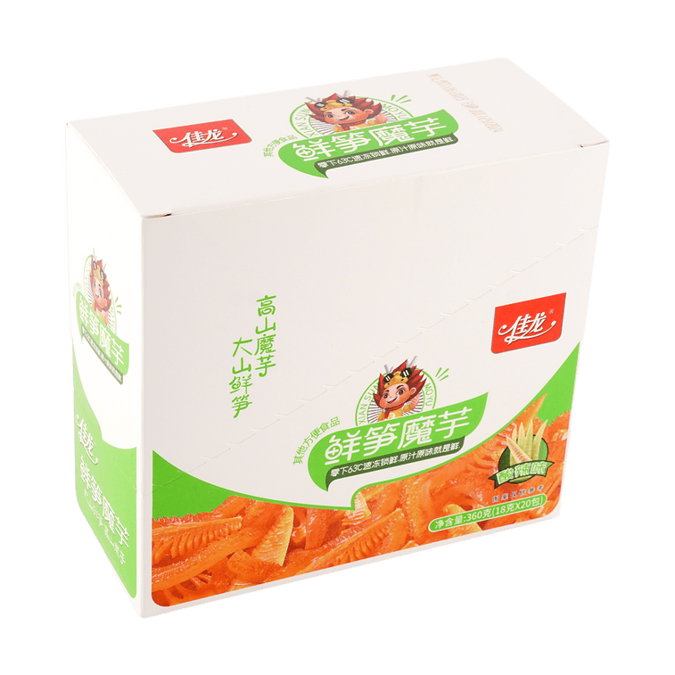佳龍 鮮筍魔芋爽 酸辣味 20包入 360g 7