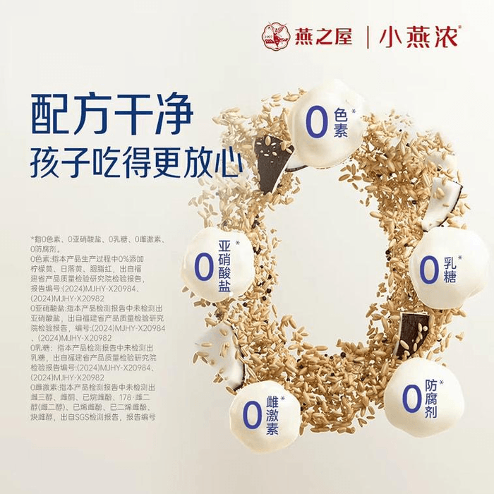 【中国直邮】 燕之屋 疯狂动物城联名款 生椰藜麦燕窝粥礼盒200g*6碗 3
