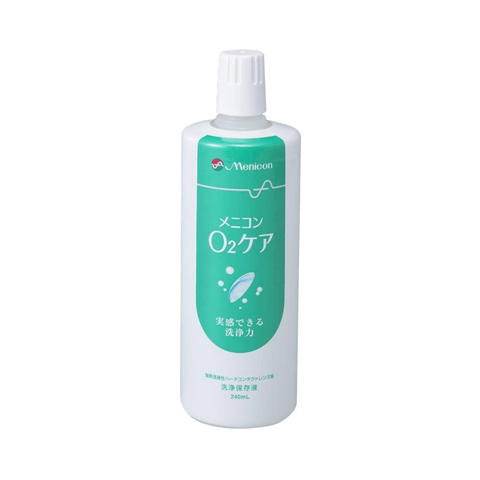 Menicon O2Care充分清潔硬鏡護理液 120ml*3瓶