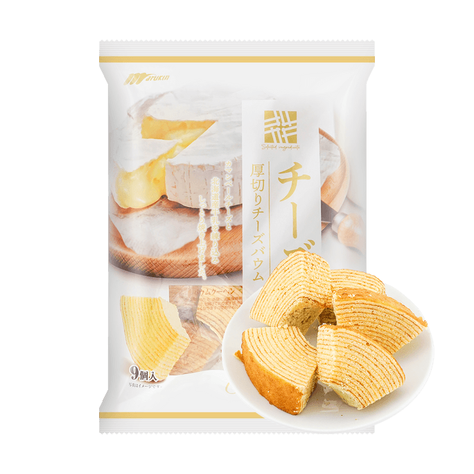 スライスチーズバウムクーヘンケーキ - 日本のデザート、7.93オンス