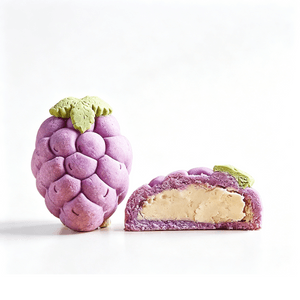 Fruit Crisp Grape Creamy Smoothie Flavor, 50g Handcrafted New Chinese-style Pastry