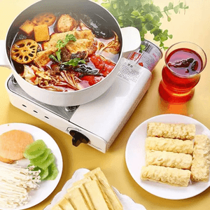 Hot Pot Assortment ,7.05oz 【 Bean Curd Roll+ Dried Tofu Skin+ Yuba】【For Hot Pot, Cold Dishes, And Stir-Frying】