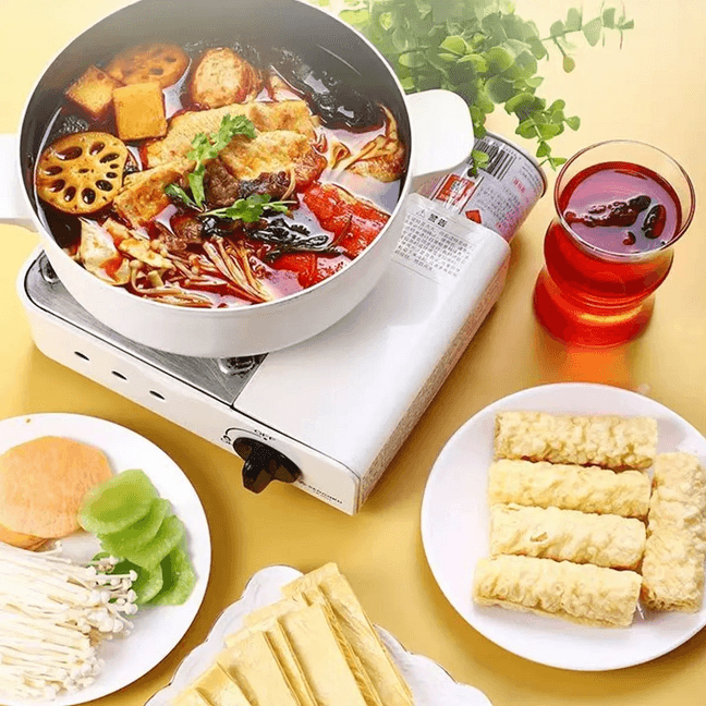 Hot Pot Assortment ,7.05oz 【 Bean Curd Roll+ Dried Tofu Skin+ Yuba】【For Hot Pot, Cold Dishes, And Stir-Frying】