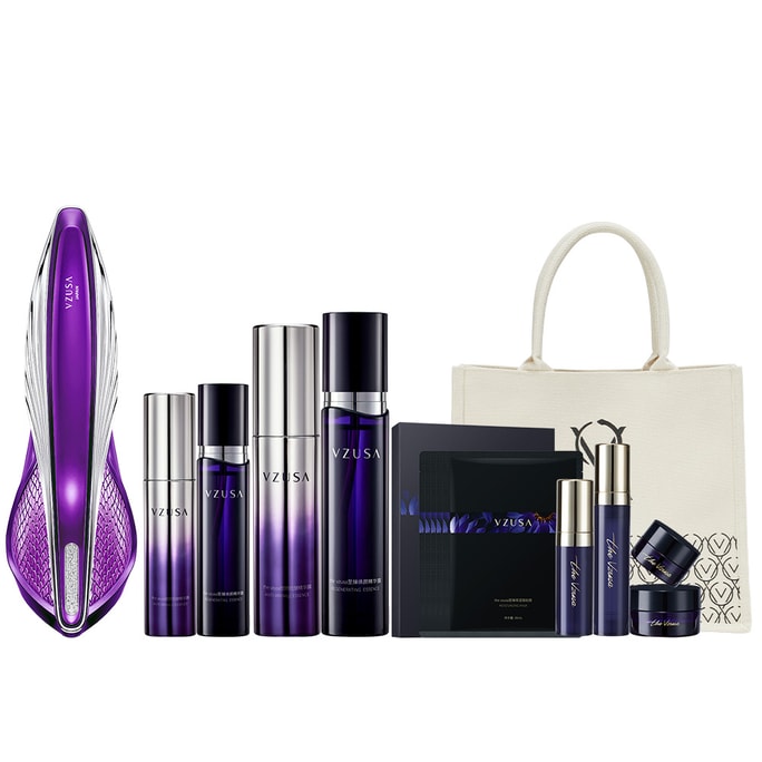 Luxury Skin Care Device Facial Lifting And Tightening Purple