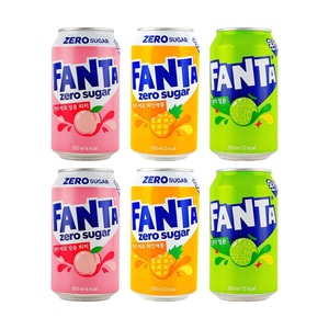 환타 멜론 플레이버 소다 11.83 fl oz