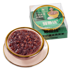 Sheng'er Xianyanshuo 우유 흑미 새둥지 죽 한 그릇 156g