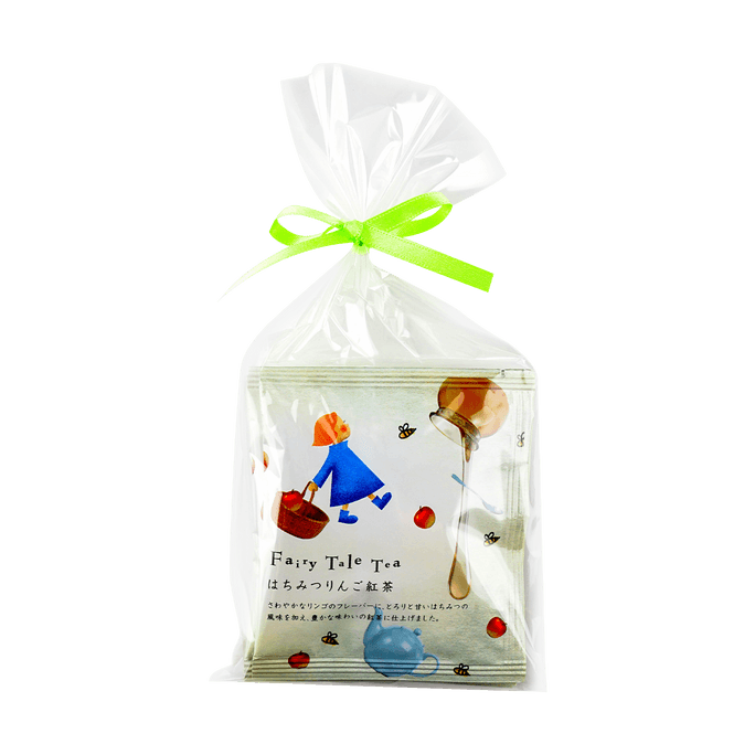日本CHARLEY 童话茶 蜂蜜苹果红茶 茶包 3包入 6g